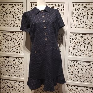 Gal Meets Glam Cindy Diamond Foulard Fit and Flare